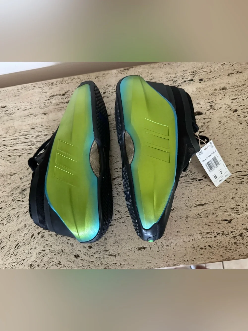 adidas Crazy liinfinity sneakers.  Unisex M6/W7. MSRP $173
